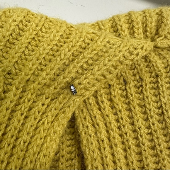 Sportmax Fringe Hem Open Back Sweater - Picture 5 of 8